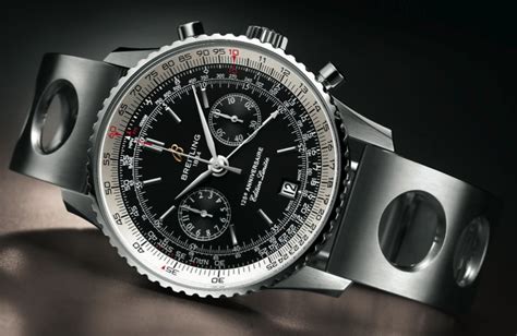 Breitling Navitimer B01 43m on the rare Air Racer Bracelet